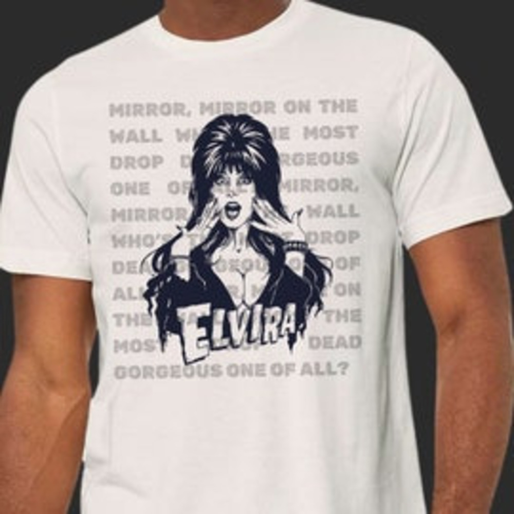 Vampirella T Shirt, Red Screen Stars Tee Shirt, 80s Vampire Dracula